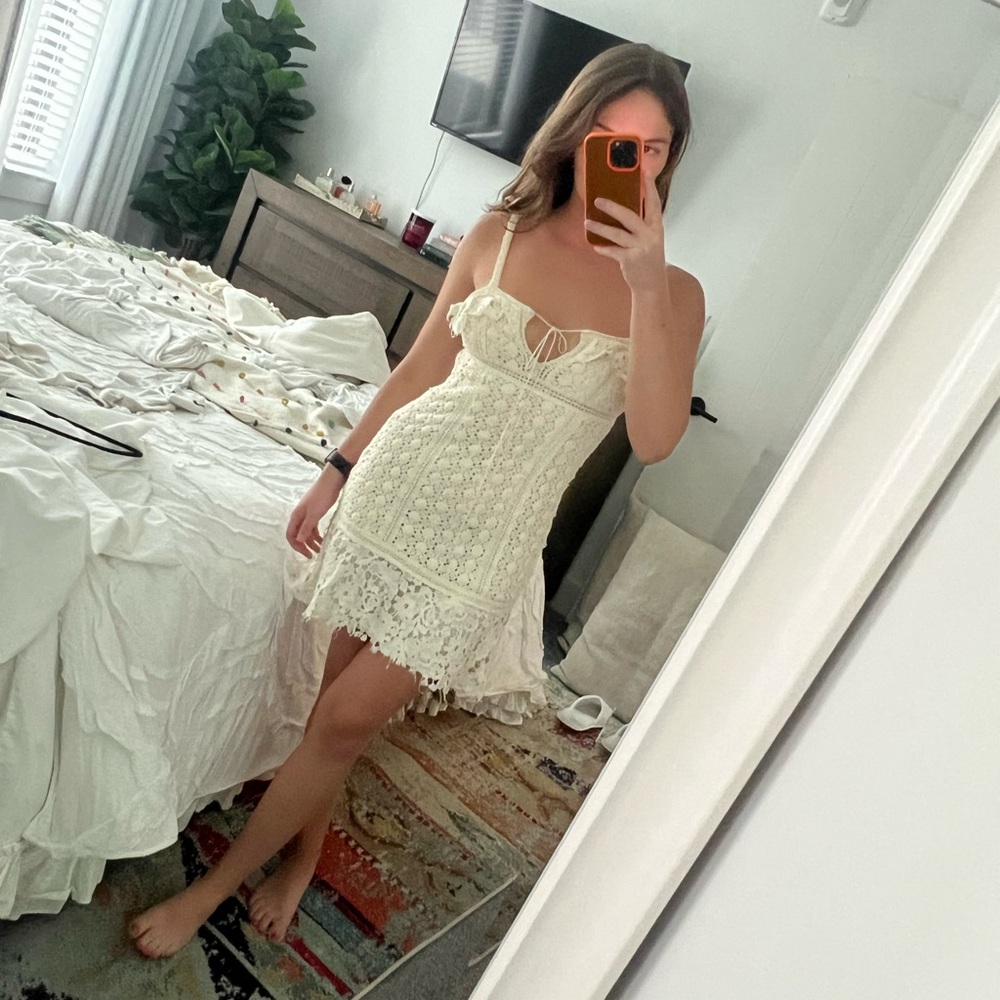 Free People Crochet Dress